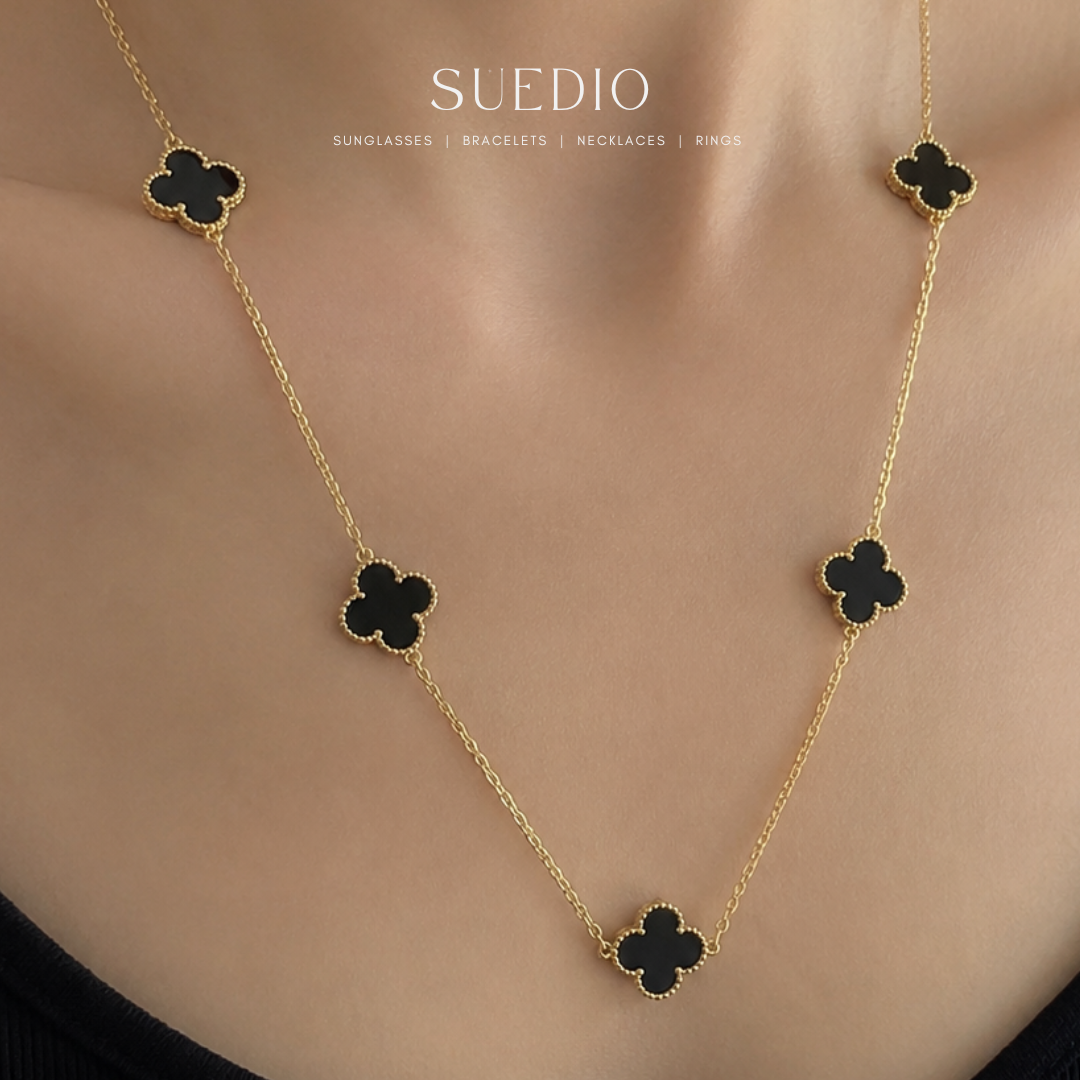 5 Petal Clover Necklace