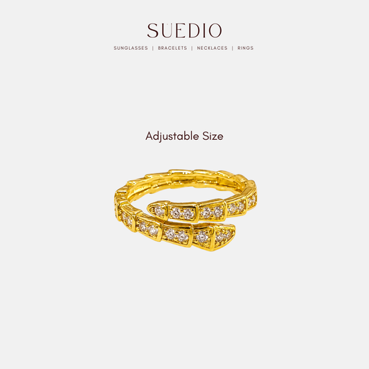 Serpentina Diamond Ring