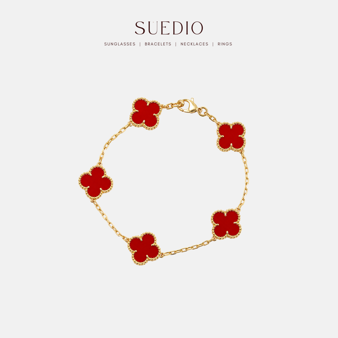5 Petal Clover Bracelet