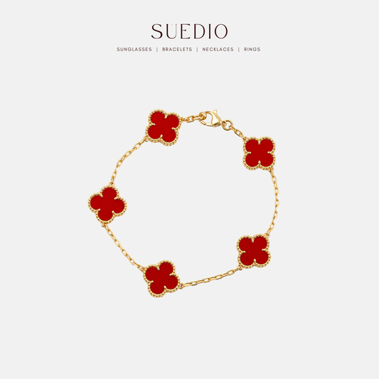 5 Petal Clover Bracelet