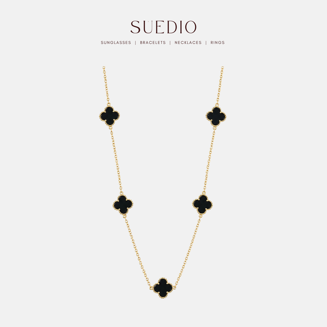 5 Petal Clover Necklace
