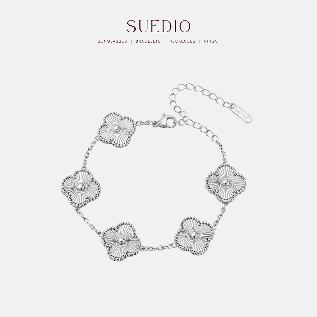 5 Laser Petal Clover Bracelet