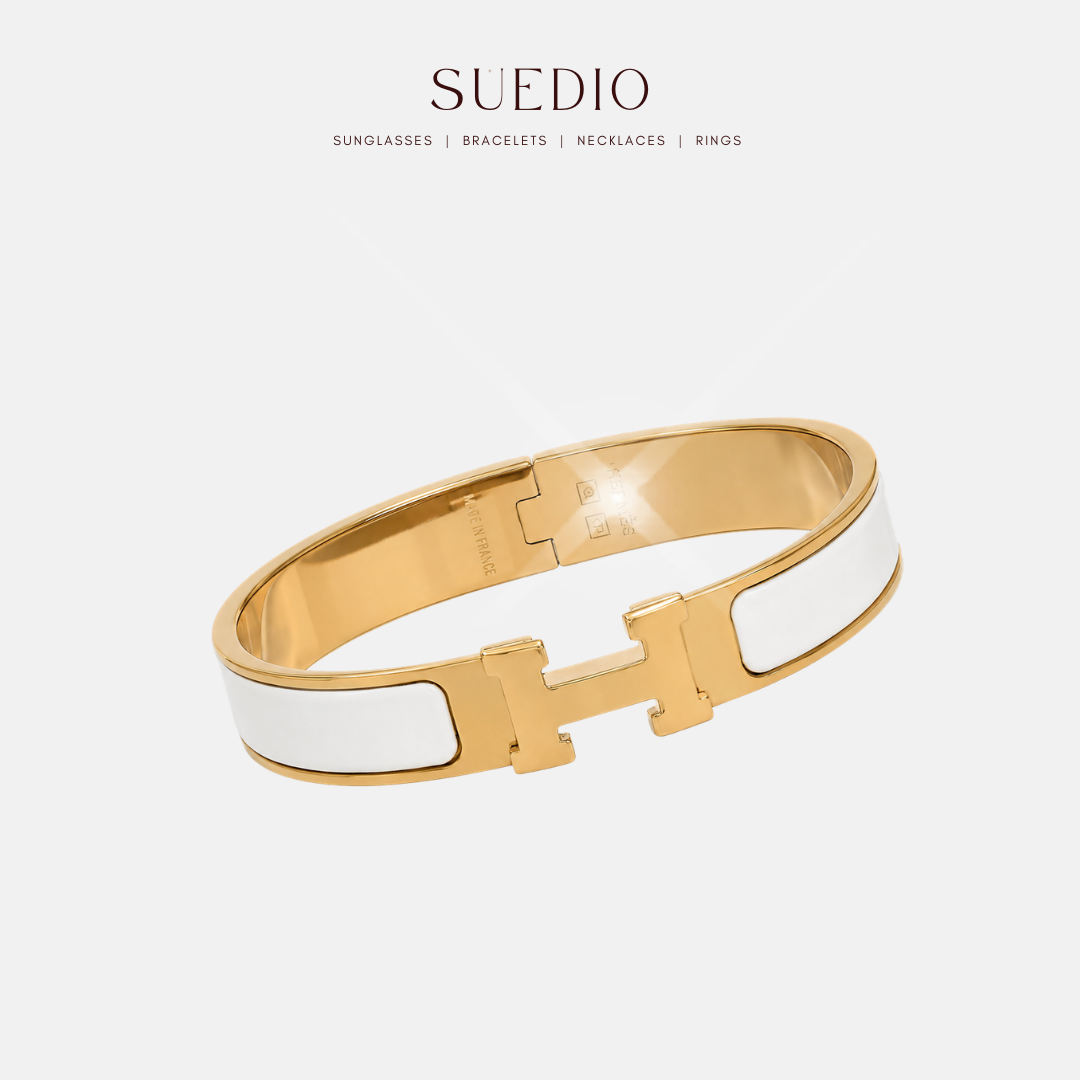 H Bracelet -  Rose Gold 17cm