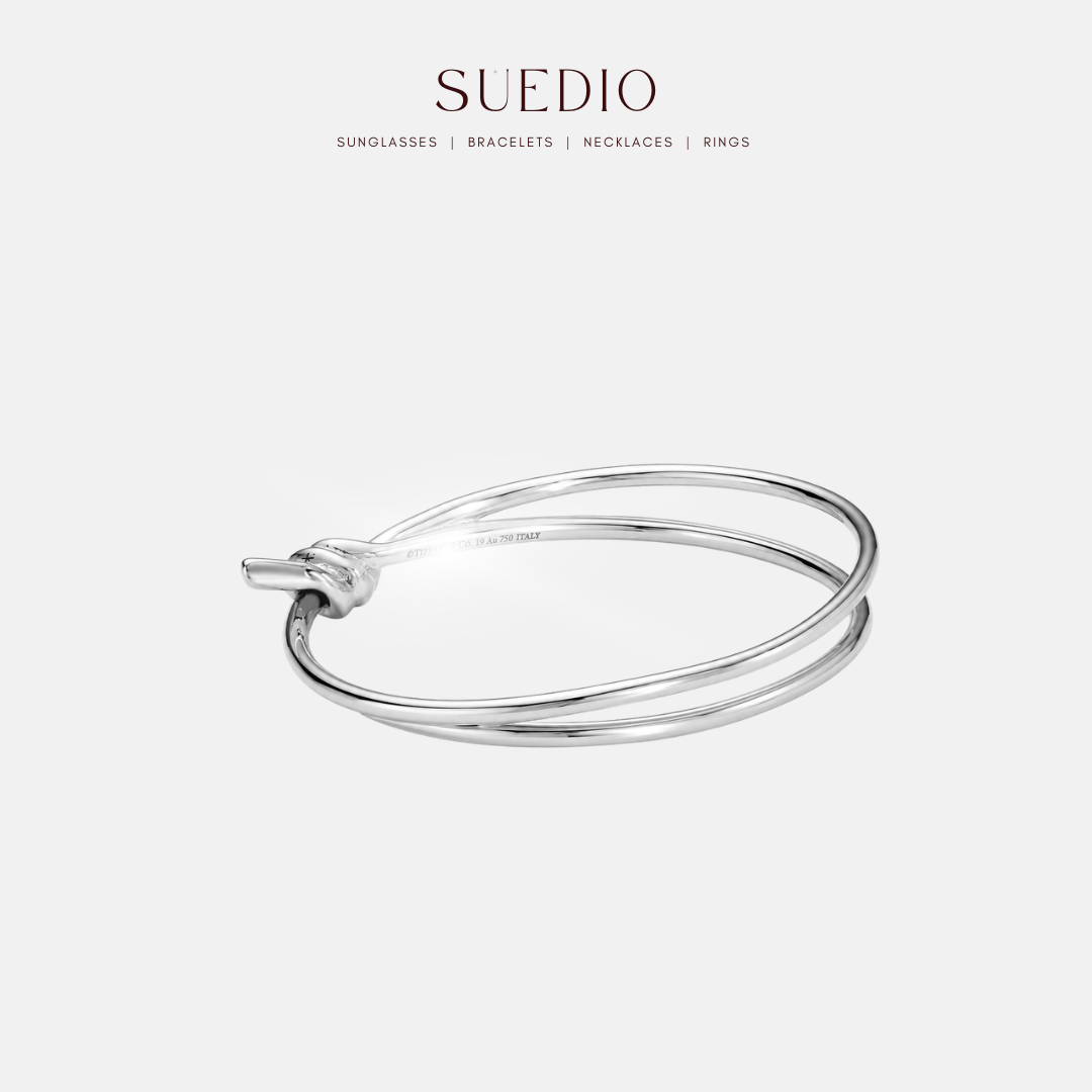 Tiff Knot Bangle Plain