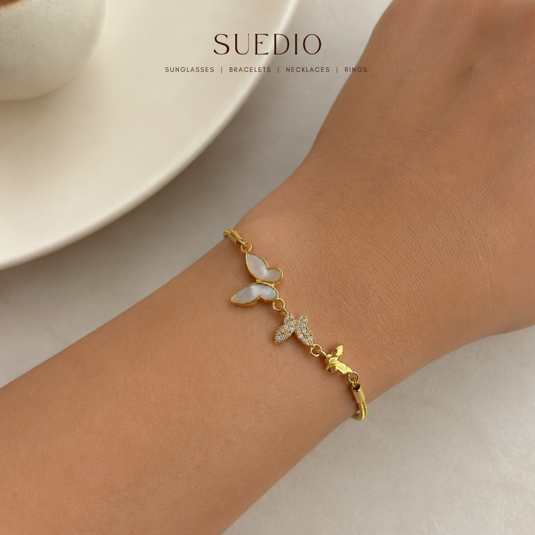 Trio Butterfly Bracelet