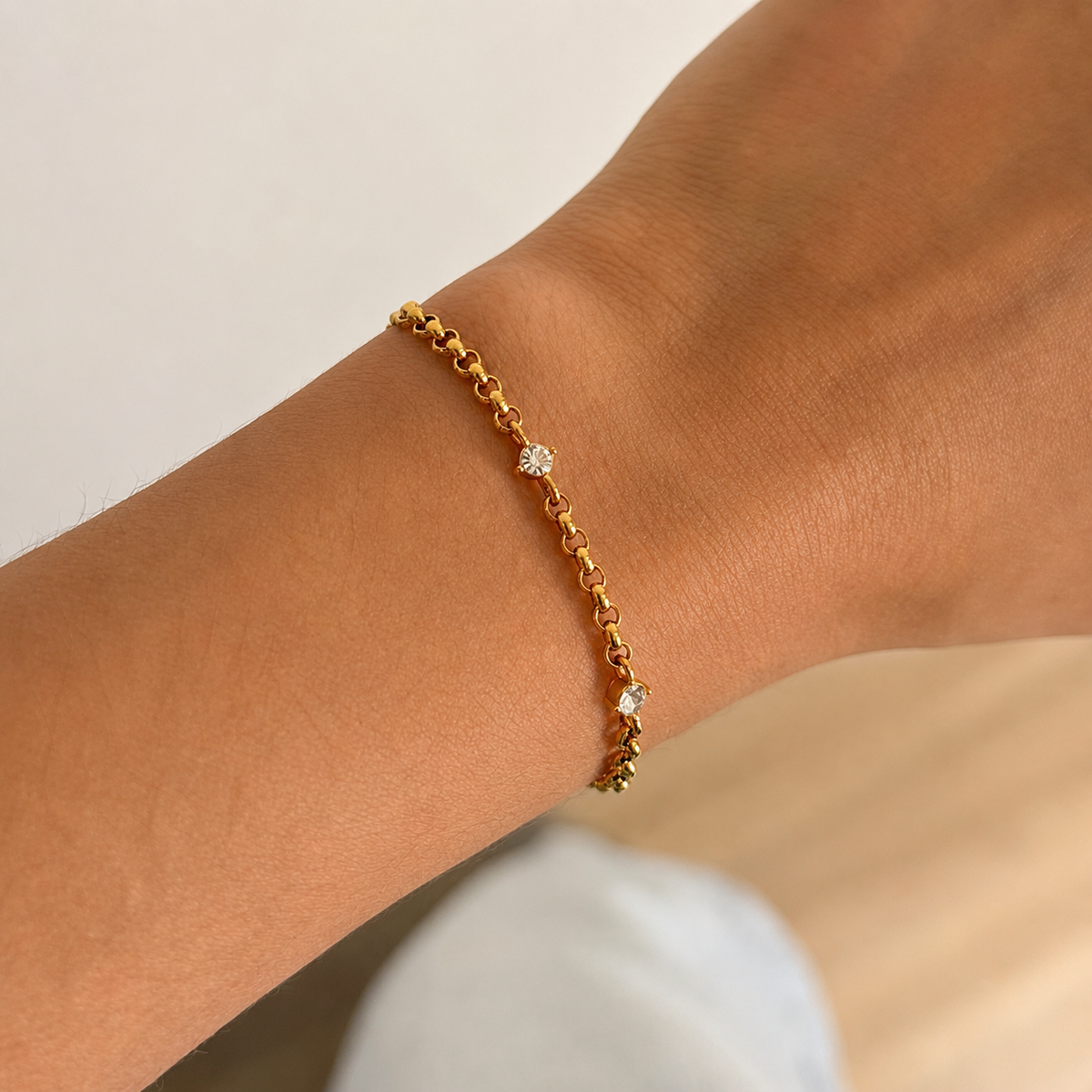 Quintessa Bracelet Five Diamond Bracelet