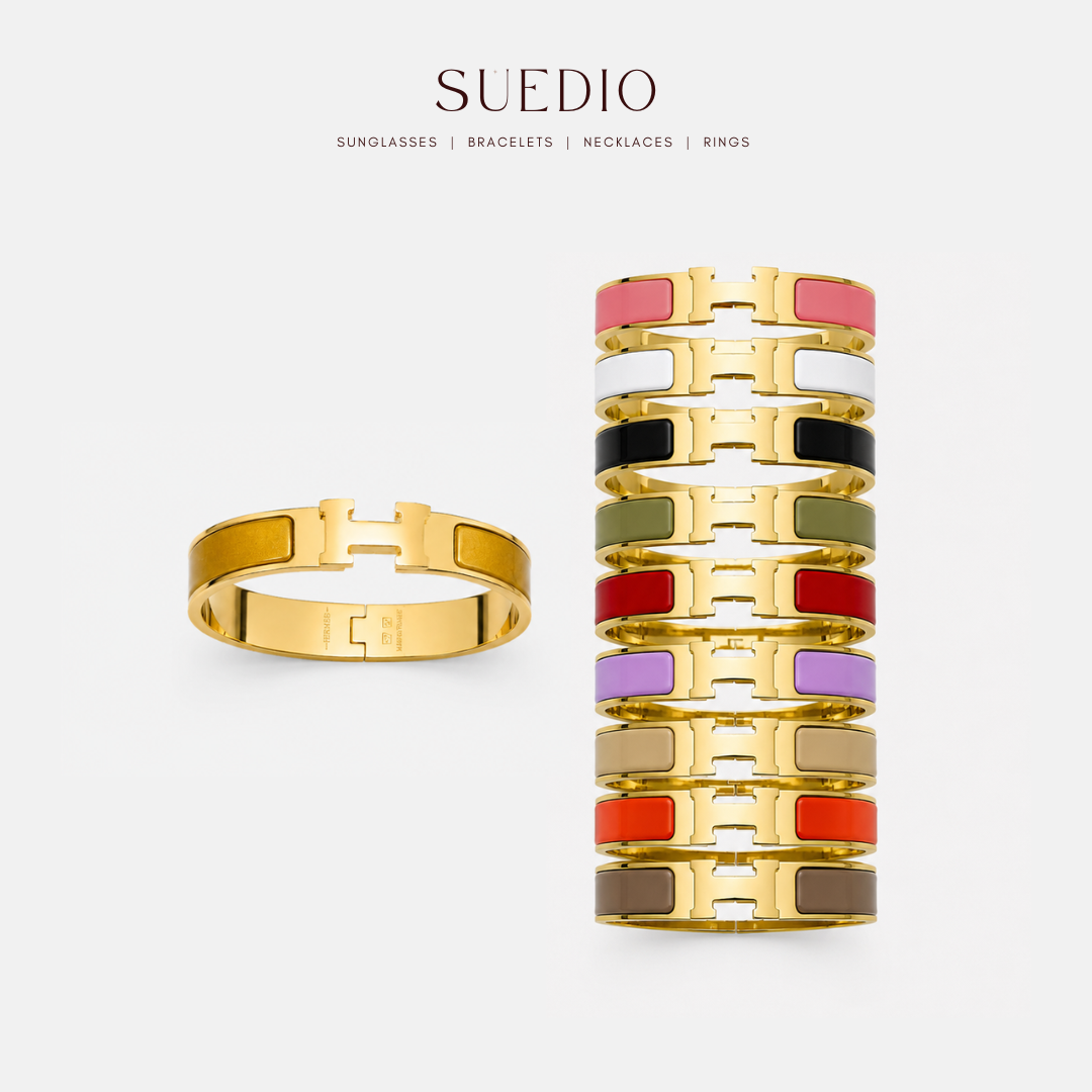 H Bracelet - Gold 17/19cm